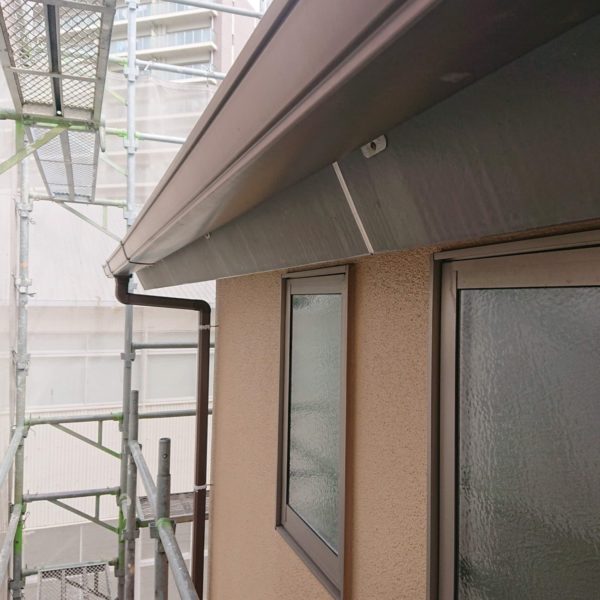 三島市にて住宅の塗り替え工事②